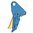 Grilletto I.T.T.S. per Springfield Echelon blu con vite dorata