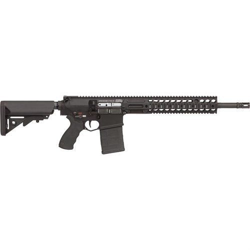 Il fucile MARS-H CQB 7.62X51 NATO offre robustezza, precisione a lungo raggio e versatilità con un sistema modulare e un canna cromata da 16".