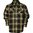BROWNELLS PATERSON Camicia in flanella da uomo manica lunga - Taglia L