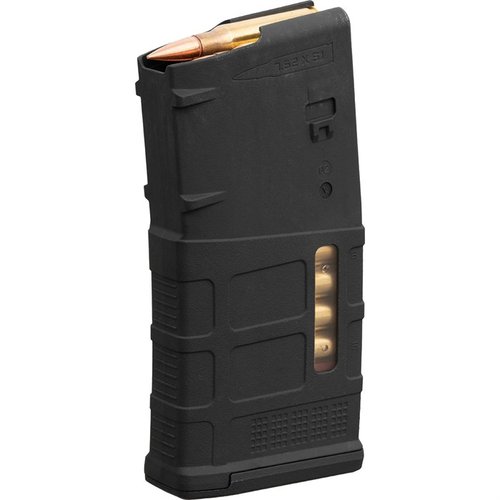 Il PMAG 25 LR/SR GEN M3 è un caricatore leggero e altamente affidabile per fucili SR25/M110, con capacità di 25 colpi e finestre MagLevel per il conteggio rapido.