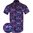 RETRO RIFLE CAMICIA A MANICHE CORTE BUTTON-DOWN XXL