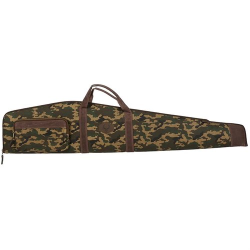 Scopri la Custodia per Fucile Rawhide Classic: in resistente canvas cerato, con zip in ottone, fodera in finta lana e imbottitura spessa per la massima protezione.