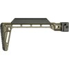 L'innovativo MINIMALISTIC SIDE FOLDING STOCK offre un meccanismo robusto in acciaio, design rigido in alluminio anodizzato e 5 attacchi QD per una versatilità senza pari.