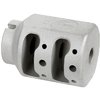 L'ALPHA TANK BRAKE offre una riduzione massima del rinculo grazie al design a doppia camera, costruito in acciaio inossidabile 416, disponibile in finitura Blast o Black Nitride.