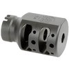 Il ALPHA TANK BRAKE offre una riduzione massima del rinculo con design a doppia camera, costruito in acciaio inossidabile 416 e disponibile in finitura Black Nitride.