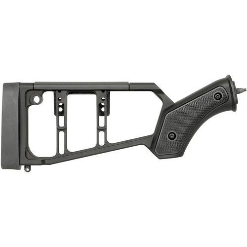 Il calcio per Beretta 1301 offre un design ambidestro, regolazioni per mirini e un pad esclusivo che riduce il rinculo, mantenendo una lunghezza di estrazione standard.