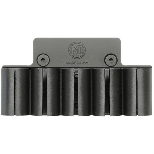 Il SHOTGUN SHELL HOLDER PLATE BUNDLE offre accesso rapido a 5 colpi di 12 Ga, design leggero in alluminio anodizzato e supporto in polimero rinforzato.