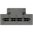 Set piastra port-cartucce per fucile - Nero - 5 colpi