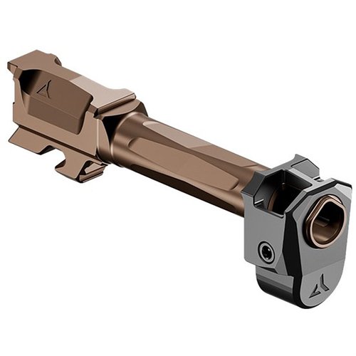 Il combo Radian® AFTERBURNER™ + RAMJET™ per Glock 43 offre riduzione del rinculo e precisione da gara, con installazione facile e design senza filettatura.