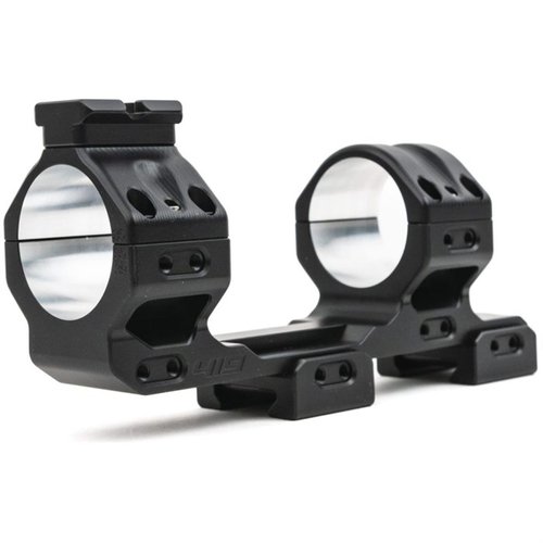 Montaggio ottico TACTICAL MID-CANTILEVERED 1-PIECE, realizzato in alluminio 7075, con superfici di contatto di precisione e robustezza senza peso eccessivo.