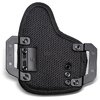 L'OMNICARRY MULTI-FIT OWB è un fondina versatile per oltre 300 pistole, con regolazione della ritenzione e comfort grazie al supporto in schiuma e rete.