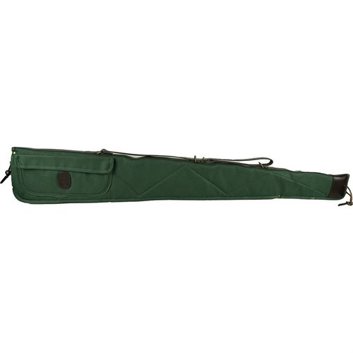 La custodia per fucile BOB ALLEN è realizzata in robusto canvas resistente all'acqua, con interno in flanella, zip auto-riparanti e tasca accessoria da 10"x4.5".