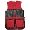 Il gilet da tiro BOB ALLEN in rete offre leggerezza e ventilazione, con pad duali per destri e mancini, tasche frontali e compatibilità Insert-A-Pad.