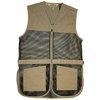 Il gilet da tiro BOB ALLEN in rete offre leggerezza e ventilazione, con pad duali per tutti i tiratori, tasche frontali ampie e compatibilità con Insert-A-Pad.