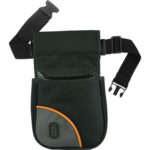 La BOB ALLEN CLUB SERIES DIVIDED SHELL POUCH è realizzata in nylon ripstop leggero e durevole, con scomparti per cartucce e cintura web regolabile da 26" a 50".