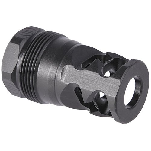 Il compensatore PWS FRC 2-Port offre una gestione del rinculo superiore e una efficace soppressione del flash, migliorando il controllo e l'accuratezza durante il tiro.