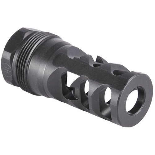 Il compensatore PWS FRC 223 calibro offre gestione del rinculo superiore e soppressione del lampo, migliorando il controllo e l'accuratezza nei tiri rapidi.