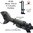 AR-15 G2 HARD CHARGER maniglia di carica laterale posteriore con maniglia pieghevole