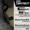 I cuscinetti auricolari SIGHTLINES Gel di Noisefighters offrono comfort per chi indossa occhiali, isolamento acustico superiore e compatibilità con la maggior parte delle cuffie.