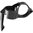 SWITCHBACK DF anello per torcia con clip da tasca nero