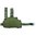 CACTUS JACK TACTICAL Fondina cosciale tattica con porta-caricatore, verde OD