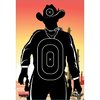 DIRTY BIRD GUNSLINGER SKYLINE bersaglio 12 x 18" confezione da 6