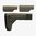 Calcio UCS regolabile per AR-15, OD Green