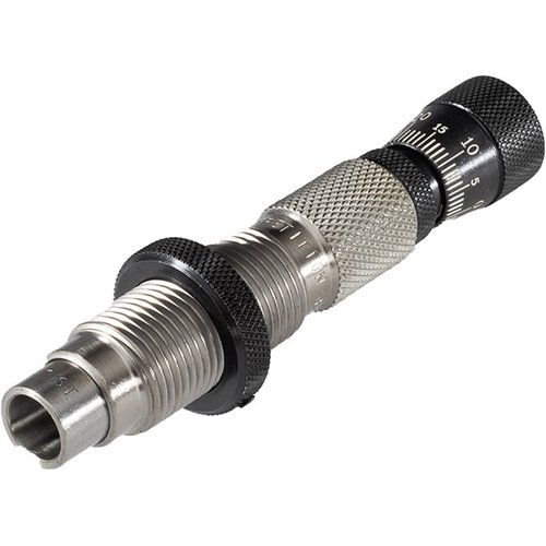 Il Redding Competition Bullet Seater offre una lavorazione precisa, una camera scorrevole fluida e regolazioni di profondità micrometriche da .001" senza scatti.