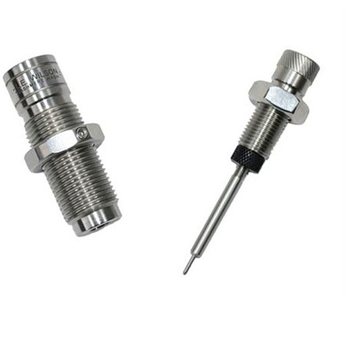 Il die di dimensionamento Full Length Bushing L.E. Wilson per 25 Creedmoor consente di regolare la tensione del collo e offre una finitura durevole e precisa.