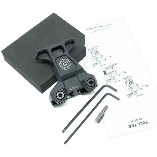 Il LERNA OPTIC MOUNT KIT per AIMPOINT® ACRO offre un centro ottico di 2.91” per una migliore identificazione del bersaglio e una postura più atletica.