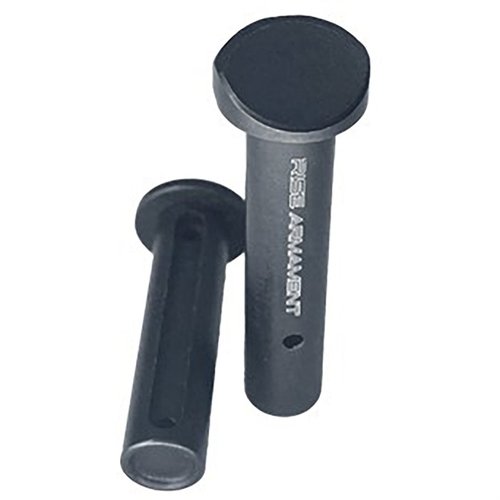I perni di smontaggio e pivot RISE Armament per AR-15 offrono un'installazione rapida e confortevole, realizzati in acciaio inossidabile 316 con finitura nera.