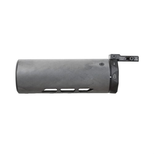 Il U-RAC XL Suppressor Shield offre protezione superiore, riduzione del calore del 60%, compatibilità Picatinny e design leggero per prestazioni ottimali.
