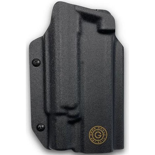 L'X PRIORITY 1 OWB HOLSTER per SIG P320 con SureFire X300U offre ritenzione regolabile, design aperto per canne filettate e supporto per ottiche.