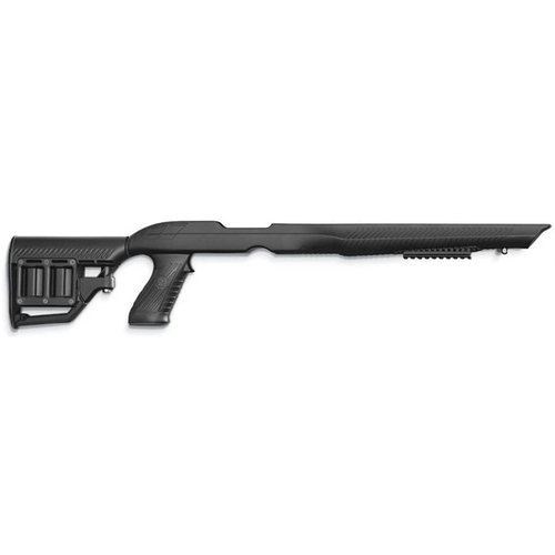 Il Tac-Hammer® RM4 per Ruger 10/22® offre una vestibilità personalizzata, un'asta regolabile, un rail Stowaway™ nascosto e compatibilità con il monopod TacTRED™.
