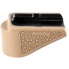 Migliora l'ergonomia della tua Glock 26 con il pad di estensione Hogue, che offre una presa sicura, protezione del caricatore e installazione semplice.