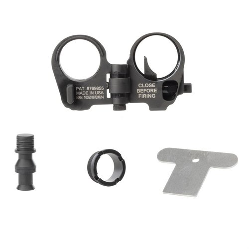 L'adattatore per calci pieghevoli GEN-S di LAW TACTICAL è più leggero, più resistente e più compatto, realizzato in acciaio inossidabile resistente alla corrosione.