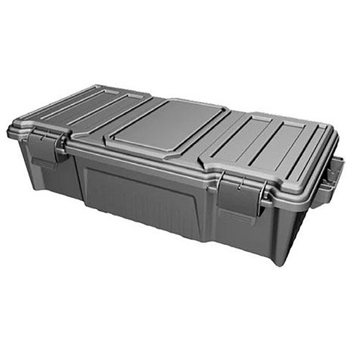 La TUGC TRUCK UNDERSEAT GEAR CRATE di MTM offre un'ottima organizzazione e sicurezza per il tuo equipaggiamento, con 19.2 qts di capacità e divisori rimovibili.