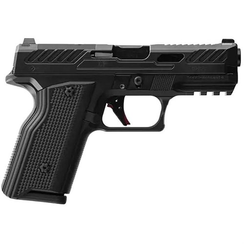 XF PRO™ 9MM LUGER: pistola semi-automatica in metallo, compatibile con caricatori Glock®, con canna da 4", sistema di rinculo in metallo e grilletto a faccia piatta.