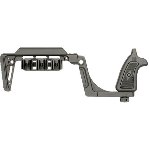 Il Bounty Hunter Stock per Smith & Wesson N-Frame offre stabilità, comfort e un design ambidestro, con facile smontaggio e gestione del rinculo.
