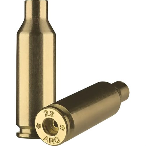 La STARLINE 22 ARC BRASS offre versatilità per il tiro a lungo raggio e la caccia ai roditori, compatibile con fucili bolt action e AR, con piccole munizioni di accensione.