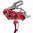 RISE ARMAMENT REV 535 SLIDE-AND-SNAP AR TRIGGER SILVER/RED