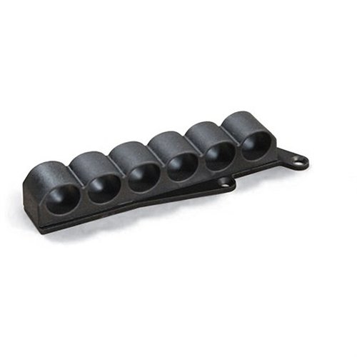 Il Shell Carrier per Remington 870/1100/1187 tiene sei cartucce a portata di mano, garantendo ricariche rapide e sicure in ogni situazione, resistente e facile da installare.