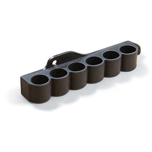 Il Carrier per cartucce Adaptive per Mossberg 500/590/88 tiene 6 cartucce a portata di mano, garantendo ricariche rapide e sicure in ogni situazione.