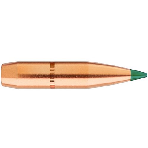 Le palle TIPPED GAMEKING 30 CALIBER (0.308") offrono un design Boat Tail per un volo stabile, espansione controllata e un coefficiente balistico ottimale.