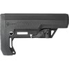 Il BATTLELINK EXTREME DUTY MINIMALIST STOCK offre resistenza per armi di grosso calibro, supporto ergonomico e punti di montaggio per slinga, pesando solo 8.5oz.