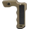 Il REACT MAGWELL GRIP offre un'impugnatura verticale compatta per un miglior controllo e precisione, con scomparto per batterie e supporto per interruttori.