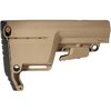 Il BATTLELINK UTILITY LOW PROFILE STOCK offre un design adattabile, comparto di stoccaggio impermeabile, e punti di montaggio per slinga ottimizzati.