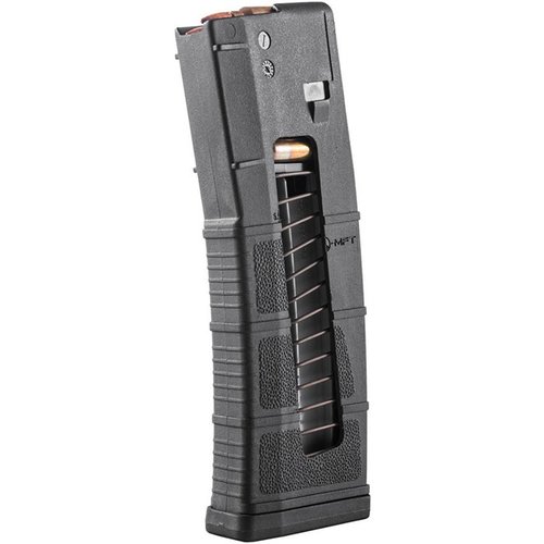Il caricatore 5.56 NATO 10RD PINNED offre una capacità massima di 10 colpi, costruzione robusta, design anti-tilt e una texture MFT per una migliore presa.
