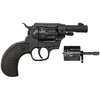 Il revolver BIRDSHEAD SIDEKICK 22 LR/22 MAG offre versatilità con cilindri da 9 colpi, azione singola o doppia e facile cambio tra .22LR e .22Mag.