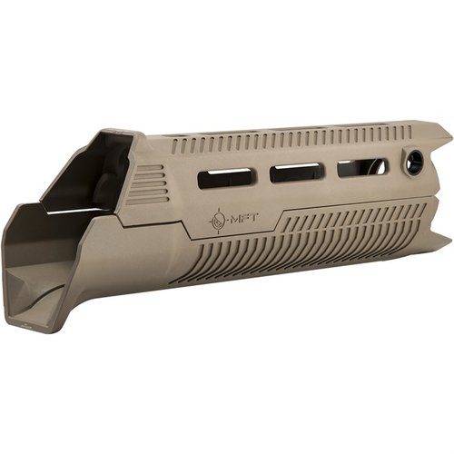 Il sistema rail M-LOK Tekko per AR-15 si installa senza attrezzi, è resistente al calore e agli urti, e offre una piattaforma sicura per accessori.